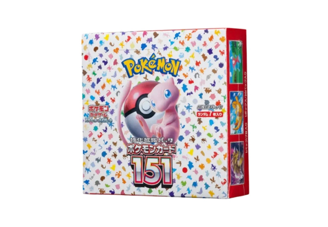ポケモンカードゲーム スカーレット&バイオレット 強化拡張パック「ポケモンカード151」ボックス