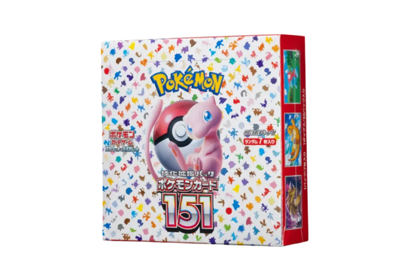 ポケモンカードゲーム スカーレット&バイオレット 強化拡張パック「ポケモンカード151」ボックス