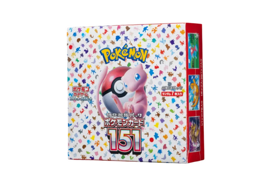 ポケモンカードゲーム スカーレット&バイオレット 強化拡張パック「ポケモンカード151」ボックス